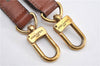 Authentic Louis Vuitton Leather Shoulder Strap Brown 35-45.2" LV 2120G