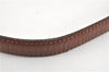 Authentic Louis Vuitton Leather Shoulder Strap Brown 35-45.2" LV 2120G