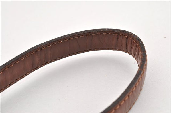 Authentic Louis Vuitton Leather Shoulder Strap Brown 35-45.2" LV 2120G