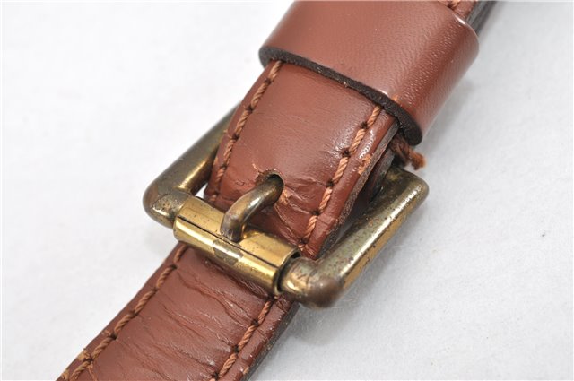 Authentic Louis Vuitton Leather Shoulder Strap Brown 35-45.2