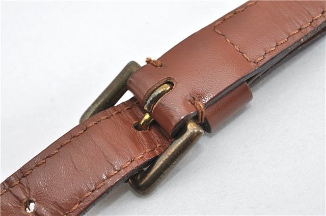 Authentic Louis Vuitton Leather Shoulder Strap Brown 35-45.2