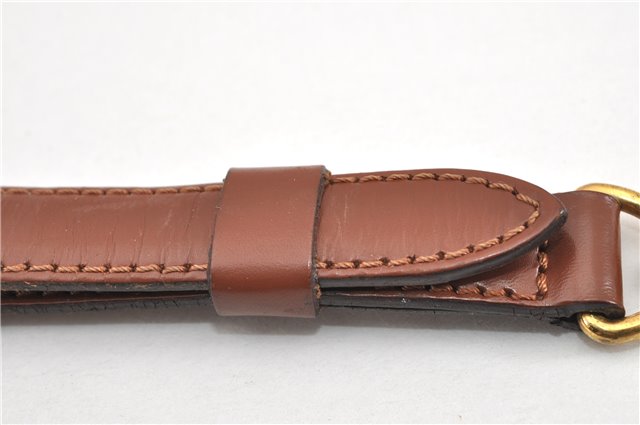 Authentic Louis Vuitton Leather Shoulder Strap Brown 35-45.2