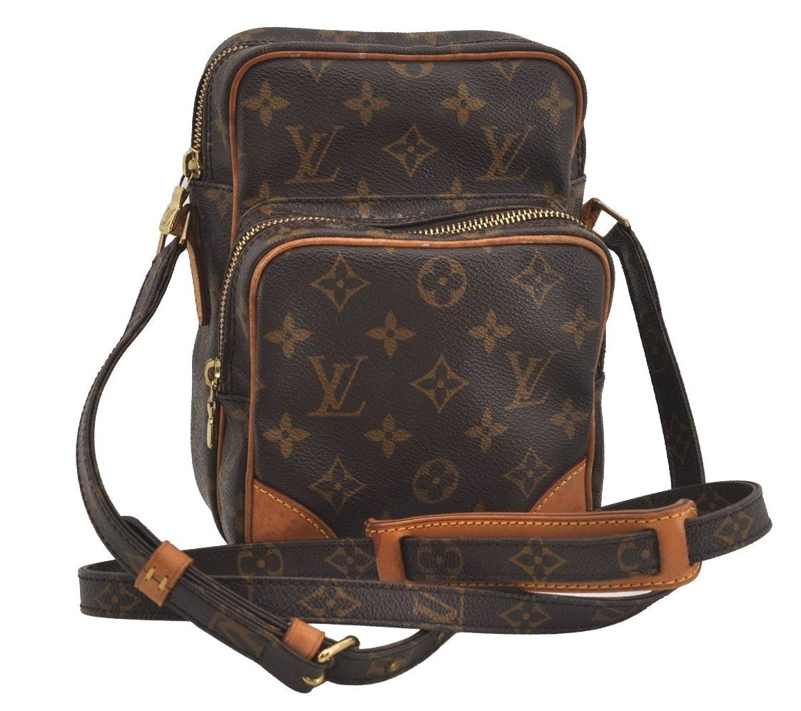 Authentic Louis Vuitton Monogram Amazone Shoulder Cross Body Bag M45236 LV 2120I