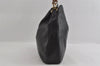 Authentic GUCCI Bamboo 2Way Shoulder Hand Bag Leather Black Junk 2121I
