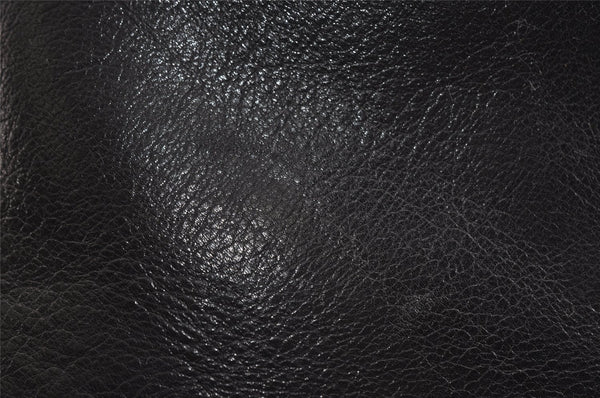 Authentic GUCCI Bamboo 2Way Shoulder Hand Bag Leather Black Junk 2121I