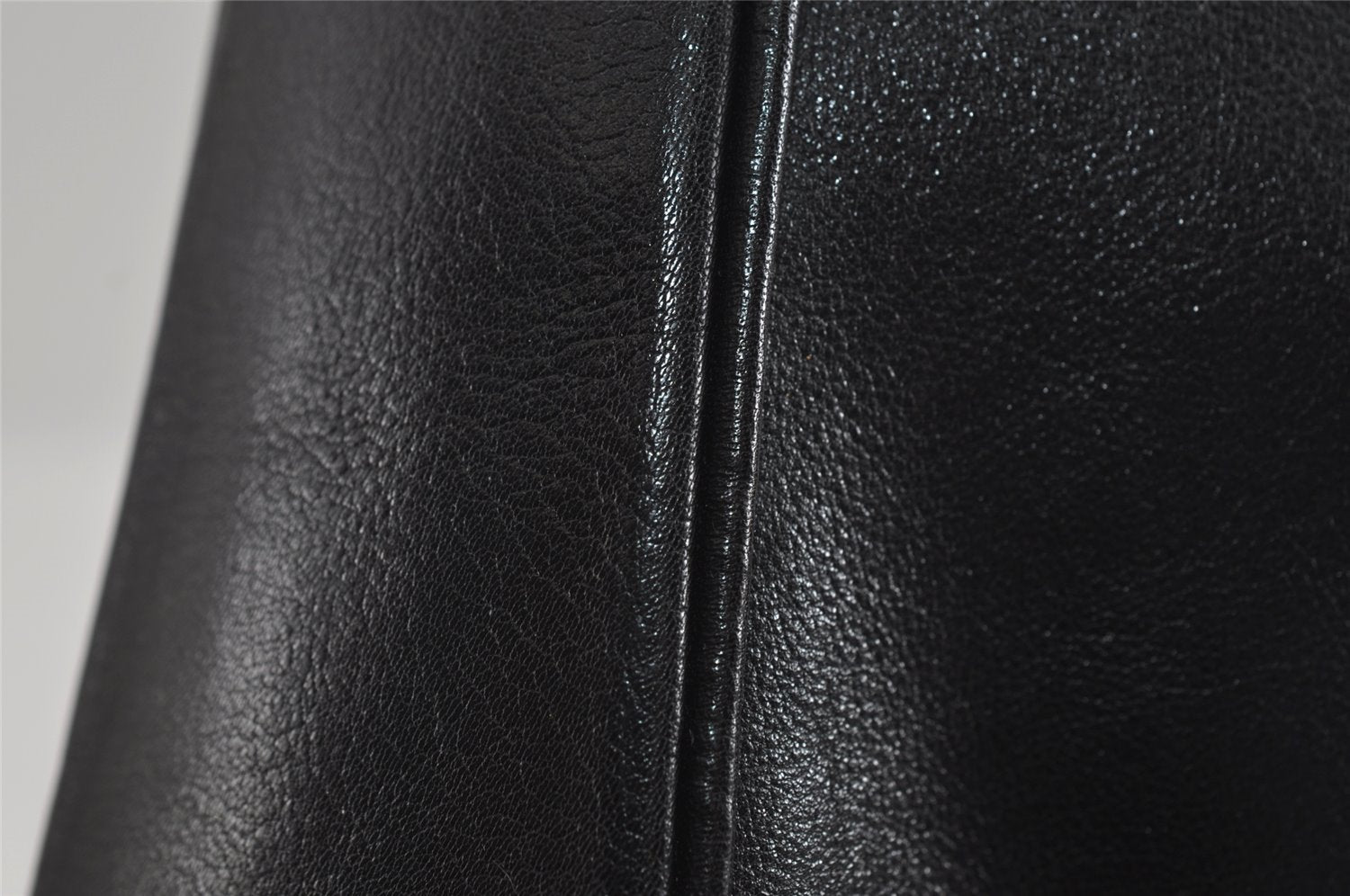 Authentic GUCCI Bamboo 2Way Shoulder Hand Bag Leather Black Junk 2121I