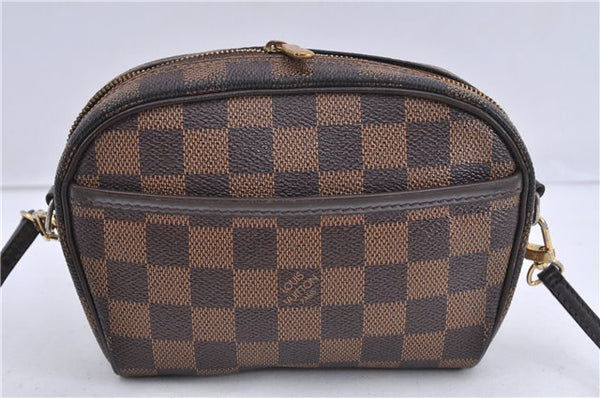 Auth Louis Vuitton Damier Pochette Ipanema Shoulder Cross Bag N51296 LV 2122D