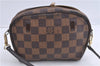 Auth Louis Vuitton Damier Pochette Ipanema Shoulder Cross Bag N51296 LV 2122D
