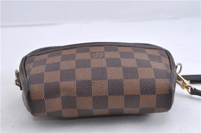 Auth Louis Vuitton Damier Pochette Ipanema Shoulder Cross Bag N51296 LV 2122D