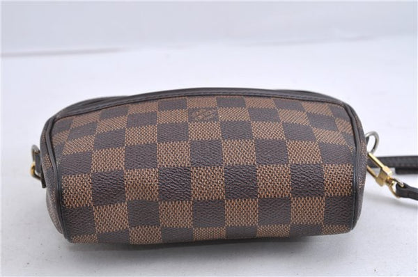 Auth Louis Vuitton Damier Pochette Ipanema Shoulder Cross Bag N51296 LV 2122D