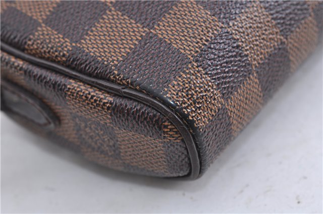 Auth Louis Vuitton Damier Pochette Ipanema Shoulder Cross Bag N51296 LV 2122D