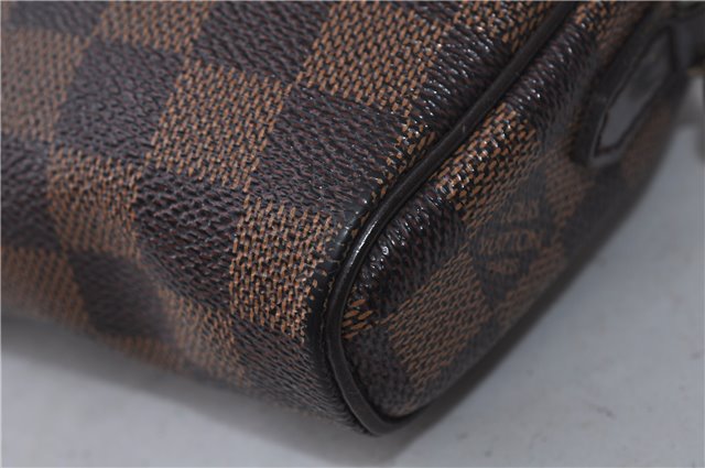 Auth Louis Vuitton Damier Pochette Ipanema Shoulder Cross Bag N51296 LV 2122D