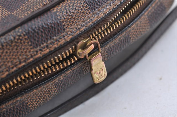 Auth Louis Vuitton Damier Pochette Ipanema Shoulder Cross Bag N51296 LV 2122D