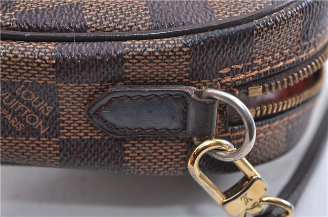 Auth Louis Vuitton Damier Pochette Ipanema Shoulder Cross Bag N51296 LV 2122D