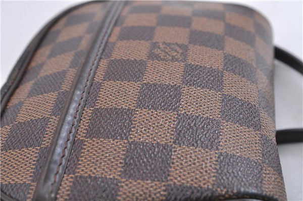Auth Louis Vuitton Damier Pochette Ipanema Shoulder Cross Bag N51296 LV 2122D