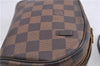 Auth Louis Vuitton Damier Pochette Ipanema Shoulder Cross Bag N51296 LV 2122D