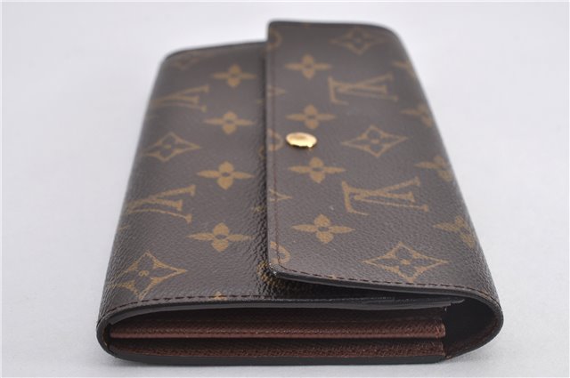 Auth Louis Vuitton Monogram Pochette Porte Monnaie Credit Wallet M61726 LV 2123F