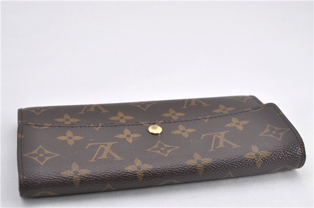 Auth Louis Vuitton Monogram Pochette Porte Monnaie Credit Wallet M61726 LV 2123F