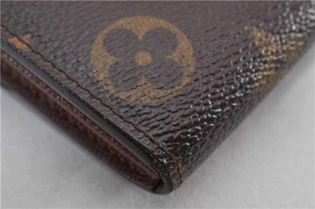 Auth Louis Vuitton Monogram Pochette Porte Monnaie Credit Wallet M61726 LV 2123F