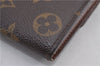 Auth Louis Vuitton Monogram Pochette Porte Monnaie Credit Wallet M61726 LV 2123F