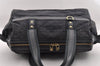 Authentic Louis Vuitton Monogram Mini Josephine GM Hand Bag Navy M92411 LV 2124I
