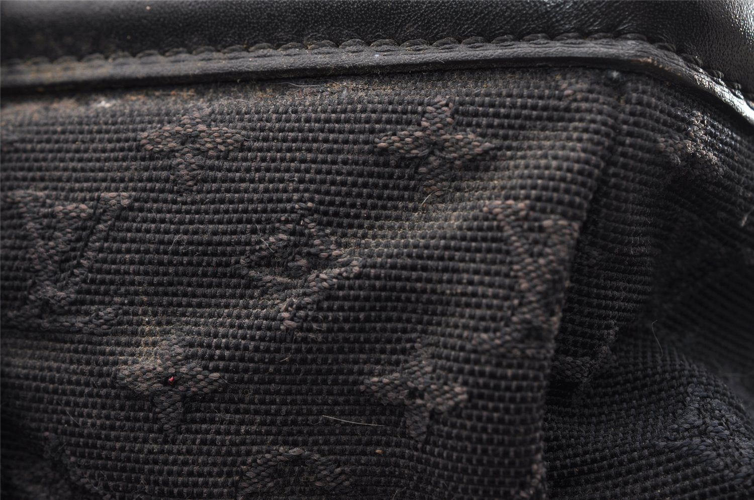 Authentic Louis Vuitton Monogram Mini Josephine GM Hand Bag Navy M92411 LV 2124I