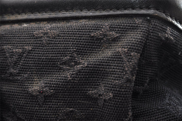 Authentic Louis Vuitton Monogram Mini Josephine GM Hand Bag Navy M92411 LV 2124I