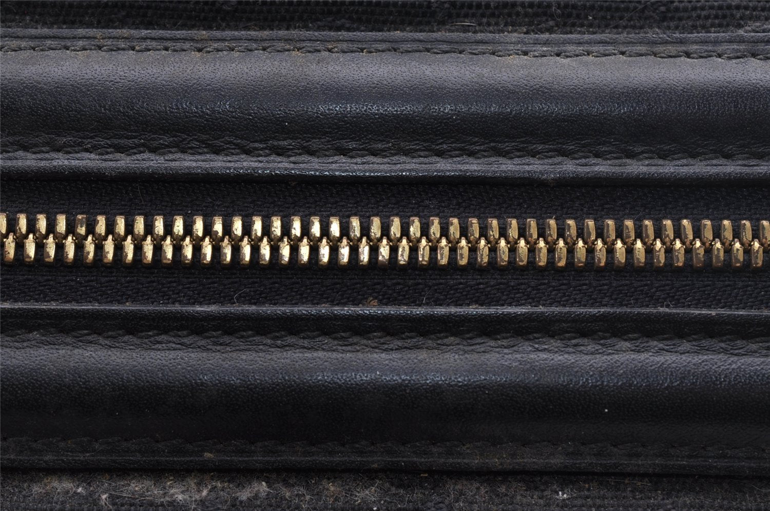 Authentic Louis Vuitton Monogram Mini Josephine GM Hand Bag Navy M92411 LV 2124I