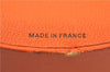 Authentic HERMES Pleats Scarf "Couvee d’Hermes" Silk Orange Box 2125G