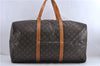 Authentic Louis Vuitton Monogram Sac Souple55 Hand Boston Bag M41622 LV 2126D