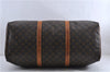 Authentic Louis Vuitton Monogram Sac Souple55 Hand Boston Bag M41622 LV 2126D