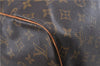 Authentic Louis Vuitton Monogram Sac Souple55 Hand Boston Bag M41622 LV 2126D