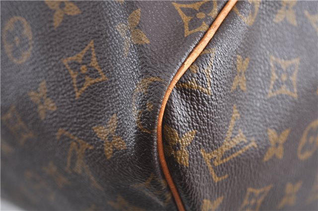 Authentic Louis Vuitton Monogram Sac Souple55 Hand Boston Bag M41622 LV 2126D