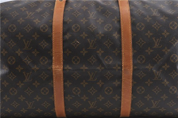 Authentic Louis Vuitton Monogram Sac Souple55 Hand Boston Bag M41622 LV 2126D