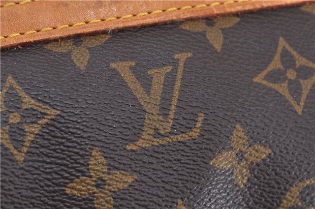 Authentic Louis Vuitton Monogram Sac Souple55 Hand Boston Bag M41622 LV 2126D