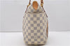Authentic Louis Vuitton Damier Azur Totally PM Tote Bag White N41280 LV 2127D