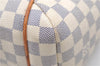 Authentic Louis Vuitton Damier Azur Totally PM Tote Bag White N41280 LV 2127D