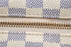 Authentic Louis Vuitton Damier Azur Totally PM Tote Bag White N41280 LV 2127D
