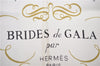 Authentic HERMES Carre 90 Scarf "BRIDES de GALA par" Silk Blue 2127G