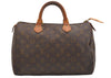 Authentic Louis Vuitton Monogram Speedy 30 Hand Boston Bag Old Model LV 2127I