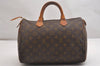 Authentic Louis Vuitton Monogram Speedy 30 Hand Boston Bag Old Model LV 2127I