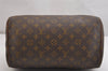 Authentic Louis Vuitton Monogram Speedy 30 Hand Boston Bag Old Model LV 2127I