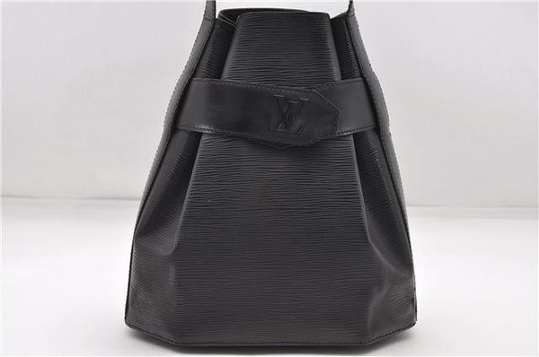 Auth Louis Vuitton Epi Sac De Paule PM Shoulder Cross Bag Black M80157 LV 2129D