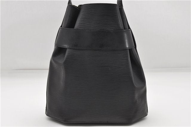 Auth Louis Vuitton Epi Sac De Paule PM Shoulder Cross Bag Black M80157 LV 2129D