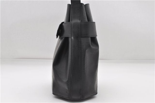 Auth Louis Vuitton Epi Sac De Paule PM Shoulder Cross Bag Black M80157 LV 2129D