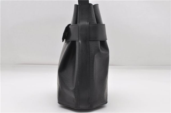 Auth Louis Vuitton Epi Sac De Paule PM Shoulder Cross Bag Black M80157 LV 2129D