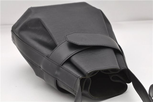 Auth Louis Vuitton Epi Sac De Paule PM Shoulder Cross Bag Black M80157 LV 2129D
