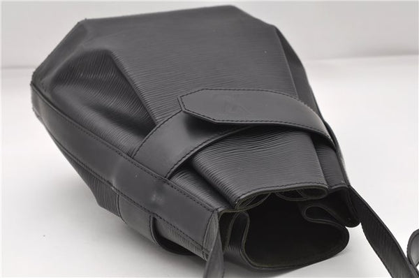 Auth Louis Vuitton Epi Sac De Paule PM Shoulder Cross Bag Black M80157 LV 2129D