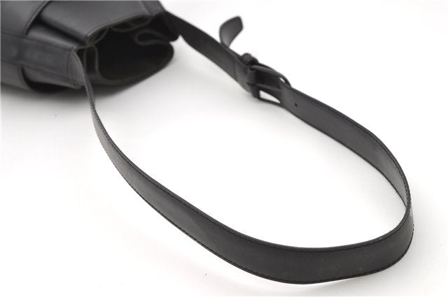 Auth Louis Vuitton Epi Sac De Paule PM Shoulder Cross Bag Black M80157 LV 2129D