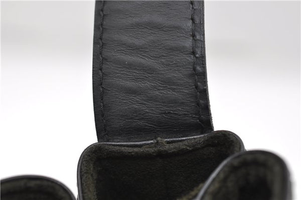 Auth Louis Vuitton Epi Sac De Paule PM Shoulder Cross Bag Black M80157 LV 2129D